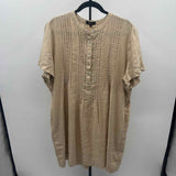 quince Women's Size 16 Tan Solid Dress