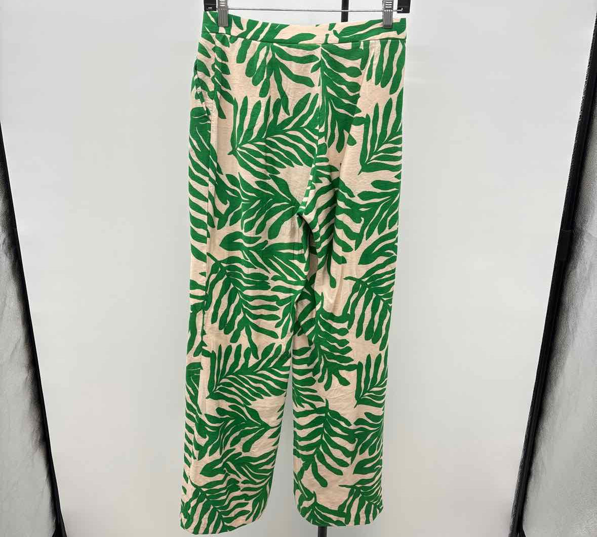 H&M Junior's Size 4 Green Leaf Pants