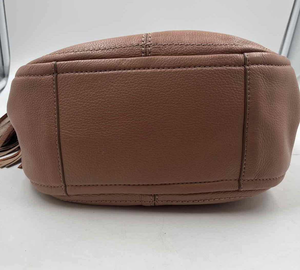 Brighton Women's Mocha Luxe pebbled Purse