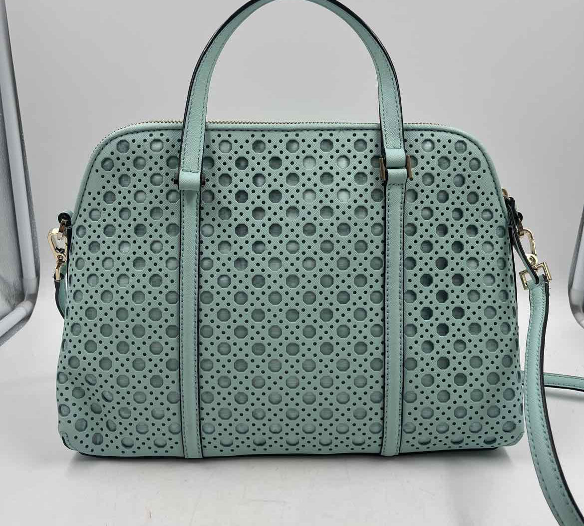 Kate Spade Women's Aqua Luxe textured Purse