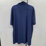 peter millar Men's Size XL Navy dots Short Sleeve Shirt