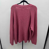 Old Navy Junior's Size 3X Rose Heathered Cardigan
