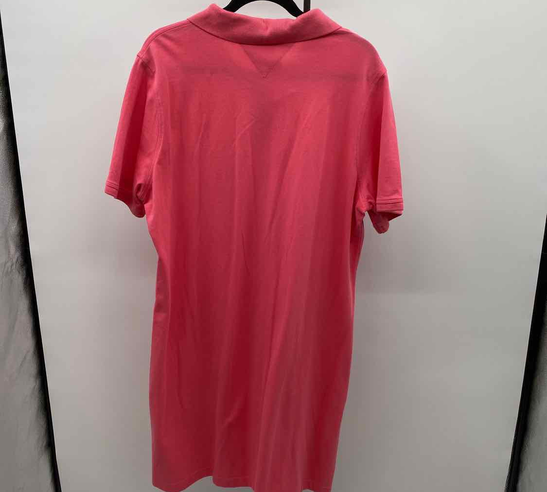 Tommy Hilfiger Women's Size 20 Pink Solid Dress