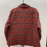 Dickies Women's Size 1X Rust Plaid Jacket
