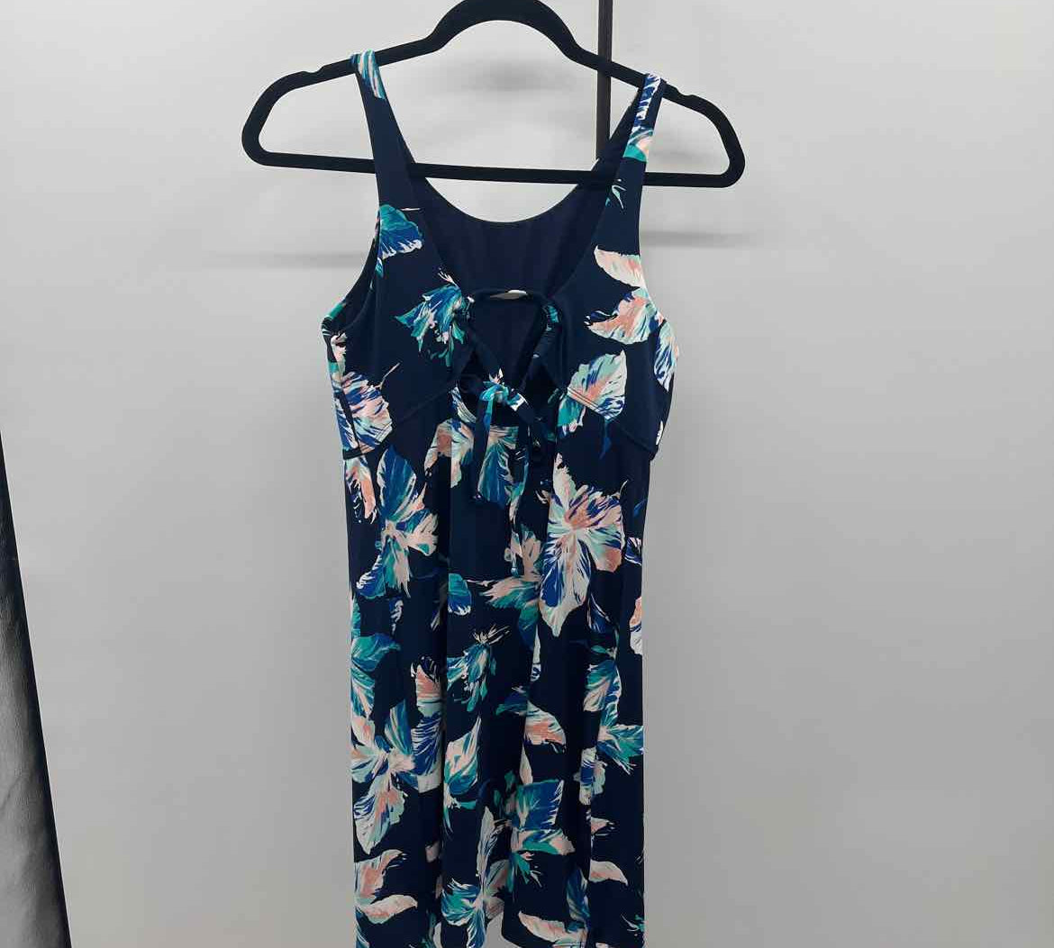 Carve Design Women's Size 10 Navy Floral Dress