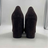 Nine West Women's Shoe Size 8.5 Brown Solid Heels