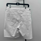 seven Women's Size 14 White Solid Shorts