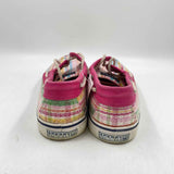 Sperry Women's Shoe Size 9.5 Pink Plaid Loafers