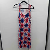 Freshman Women's Size 14 Red Tie Dye Dress