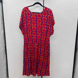 Soft Surroundings Women's Size 20 Purple Tie Dye Dress