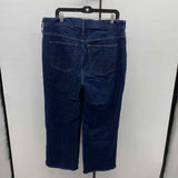 J Crew Women's Size 16 Blue Solid Jeans
