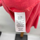 Talbots Women's Size 2X Red Crochet Sleeveless Shirt
