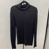 Splendid Women's Size XXL Black Solid Long Sleeve Shirt