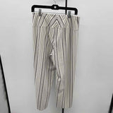 Habitat Women's Size 6 White Stripe Pants