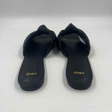 MNG Women's Shoe Size 8 Black Solid Sandals