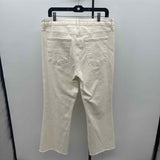 KUT Women's Size 14 Ivory Solid Jeans