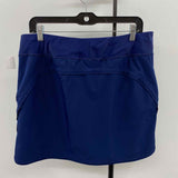 Lands End Women's Size 14 Navy Solid Skirt