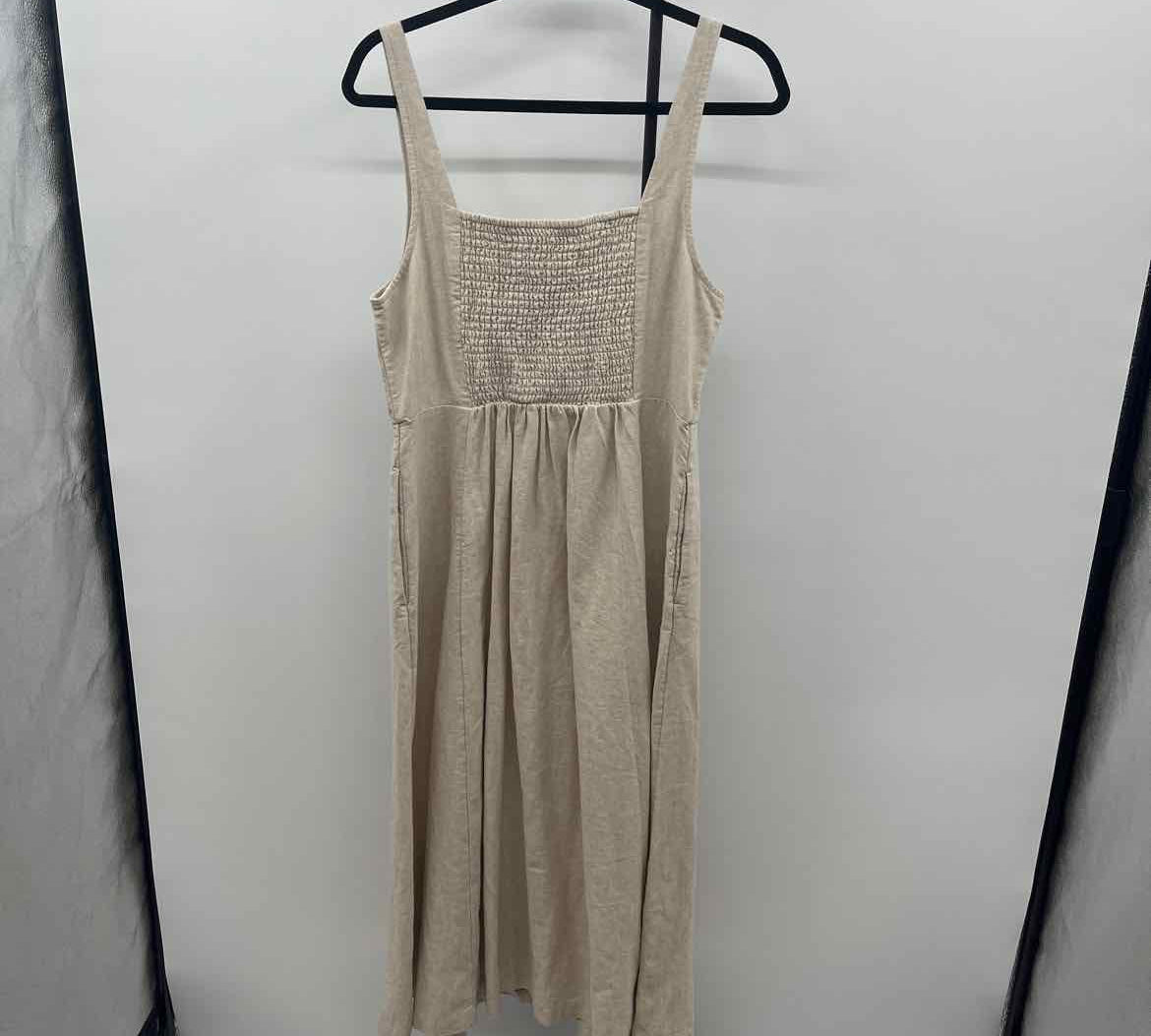 Old Navy Junior's Size 14 Beige Textured Dress