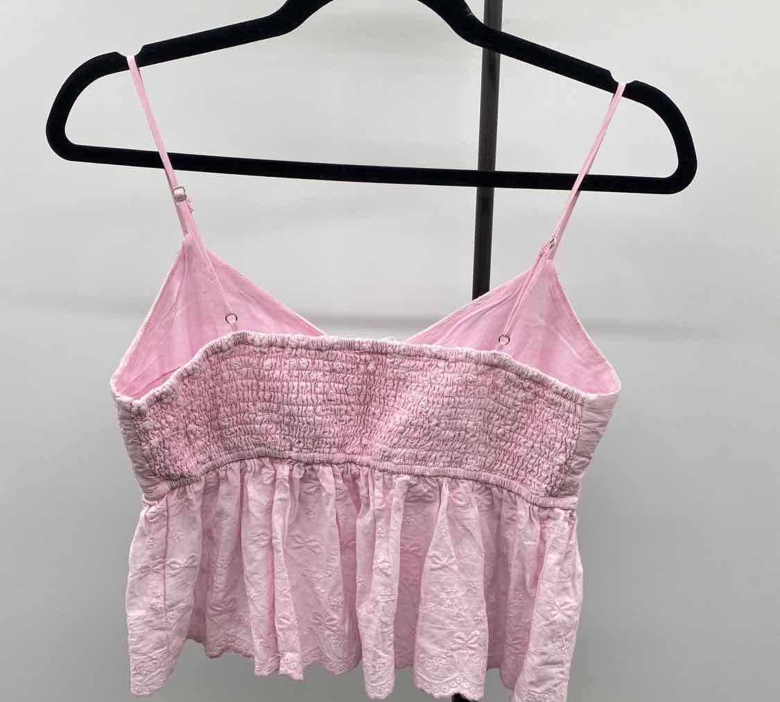 Altar'd State Junior's Size S Pink Bows Tank