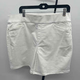Intro Women's Size 14 White Solid Shorts