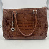 Brighton Women's Brown Luxe Embroidered Purse