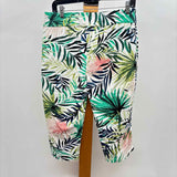 Counterparts Women's Size 10P White Tropical Capris