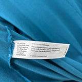 Eileen Fisher Women's Size S Teal Solid Dress