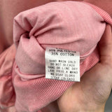 Easel Women's Size M Pink Solid Long Sleeve Shirt