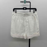 Sigrid Olsen Women's Size 10 White Textured Shorts