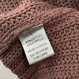 Wishlist Women's Size L Mocha Textured Sweater