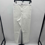 terra & sky Women's Size 26W White Solid Jeans