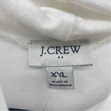 J Crew Women's Size XXL White Solid Long Sleeve Shirt