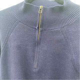 Maeve Junior's Size L Navy Solid Sweater