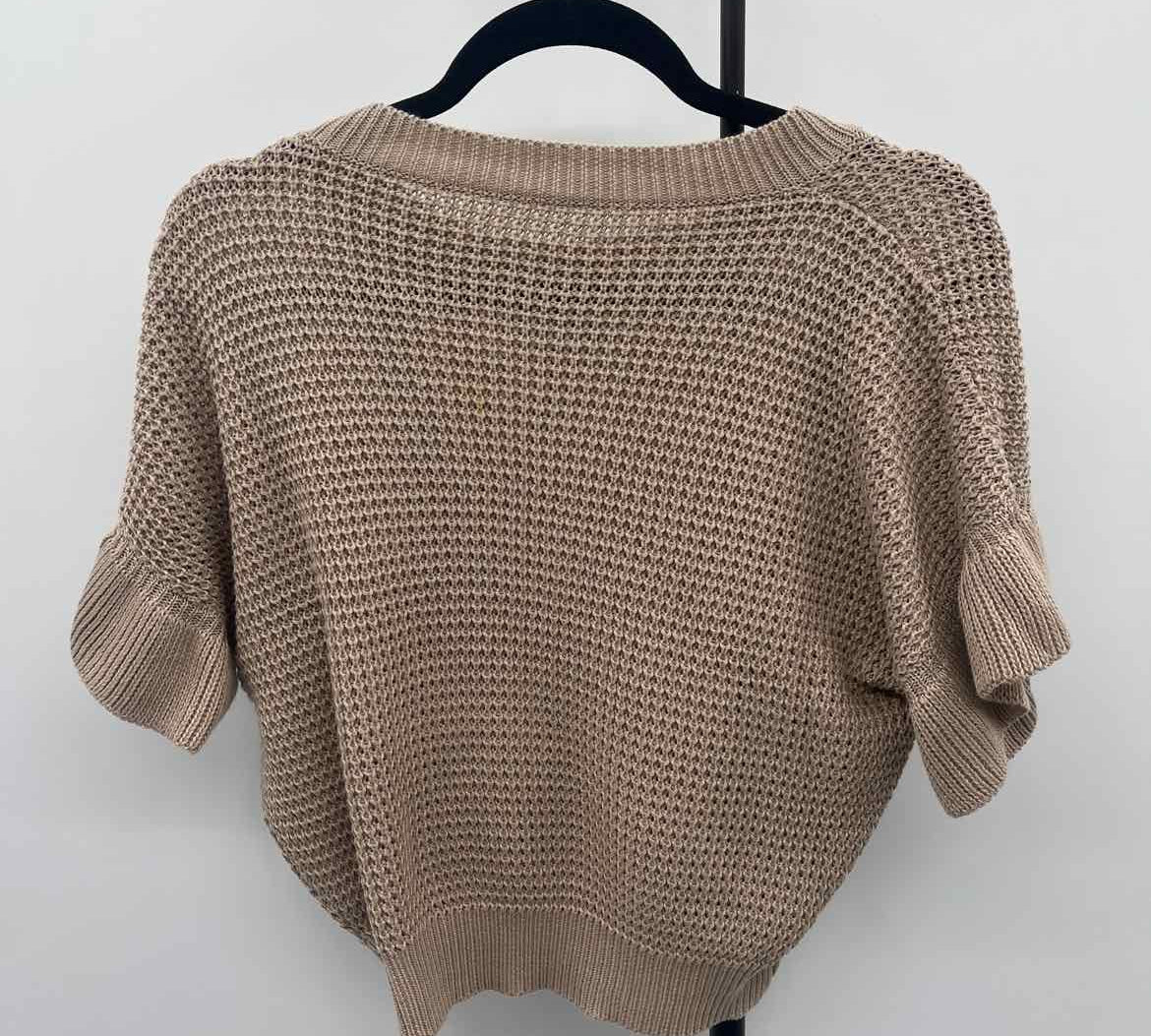 Unbranded Women's Size M Tan Solid Sweater
