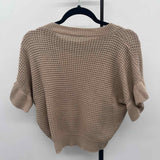 Unbranded Women's Size M Tan Solid Sweater