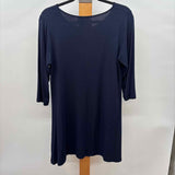 Comfy U.S.A. Women's Size 6 Navy Solid Dress