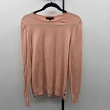 Ann Taylor Women's Size L Peach Solid Sweater