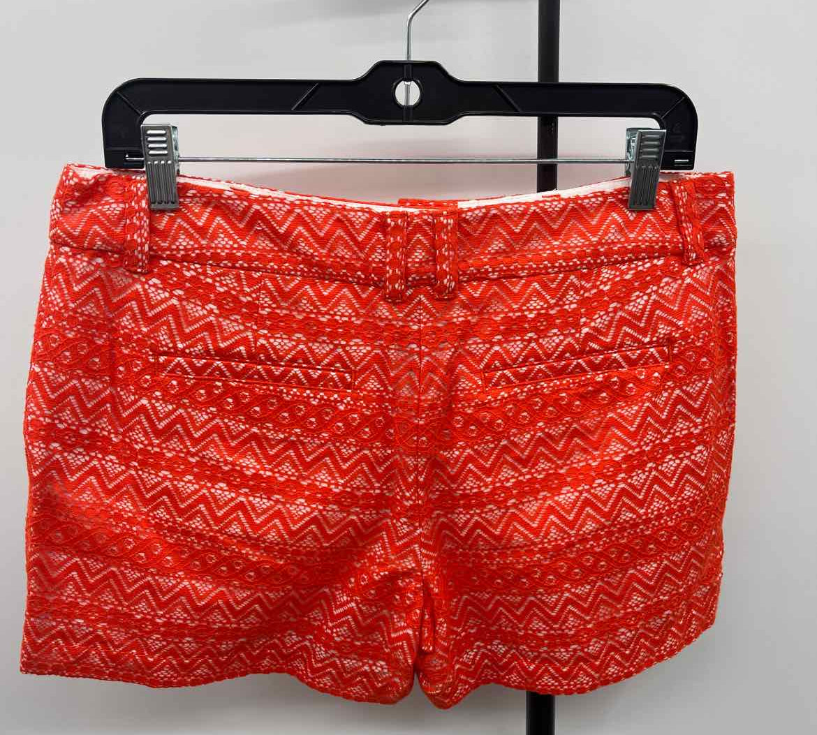 Loft Women's Size 6 Orange Lace Shorts