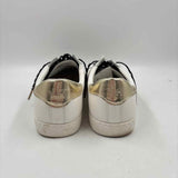Vintage Women's Shoe Size 11 White Solid Sneakers