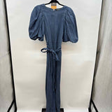 En Saison Women's Size 10 Blue Solid Jumper