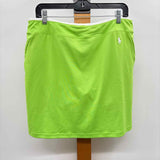 Polo Golf Women's Size 14 Green Solid Skirt