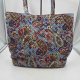Vera Bradley Women's Blue Paisley Purse