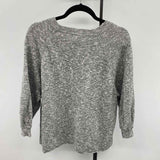 Madewell Junior's Size S Charcoal Heathered Sweater