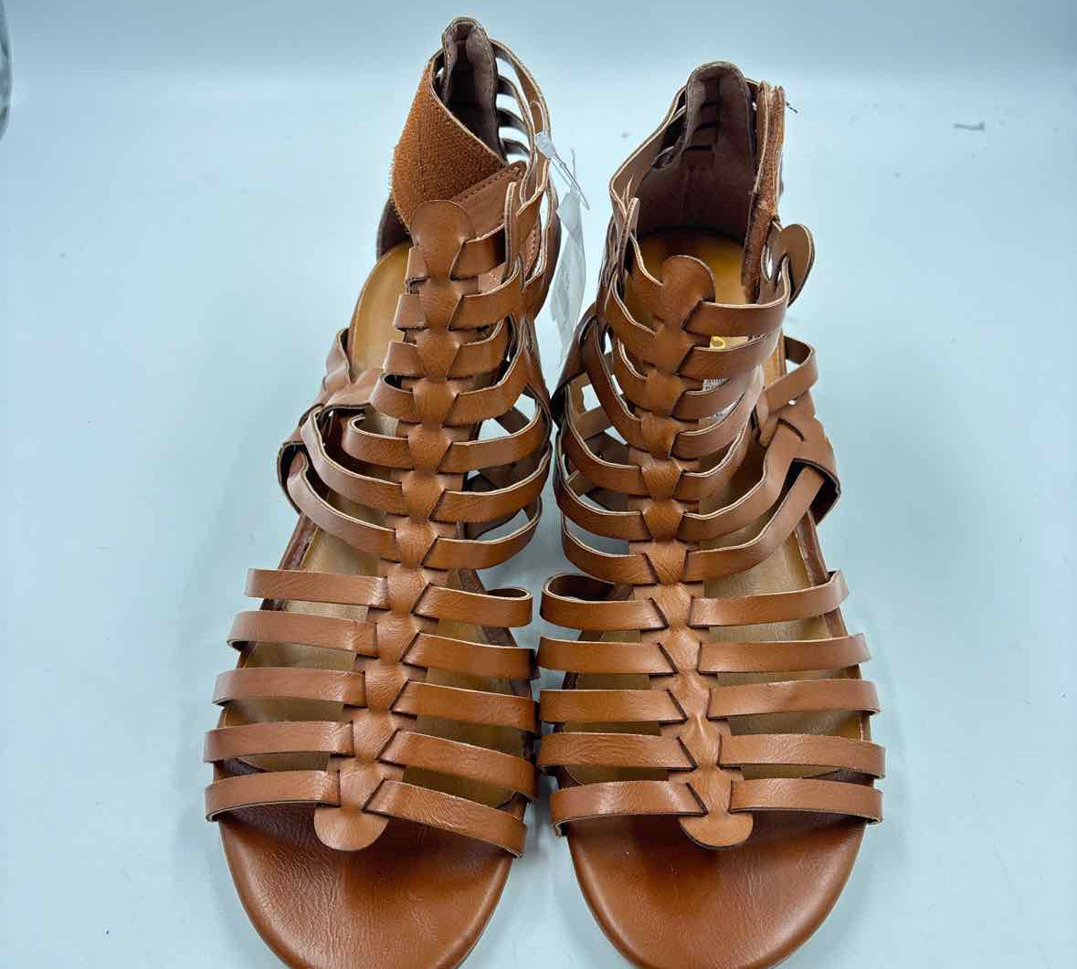 Ana Women's Shoe Size 9.5 Caramel Solid Sandals