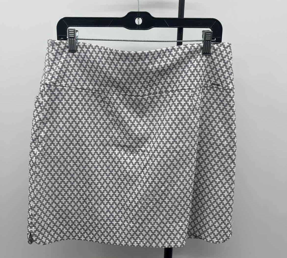 SC & Co Women's Size 14 White Abstract Skirt