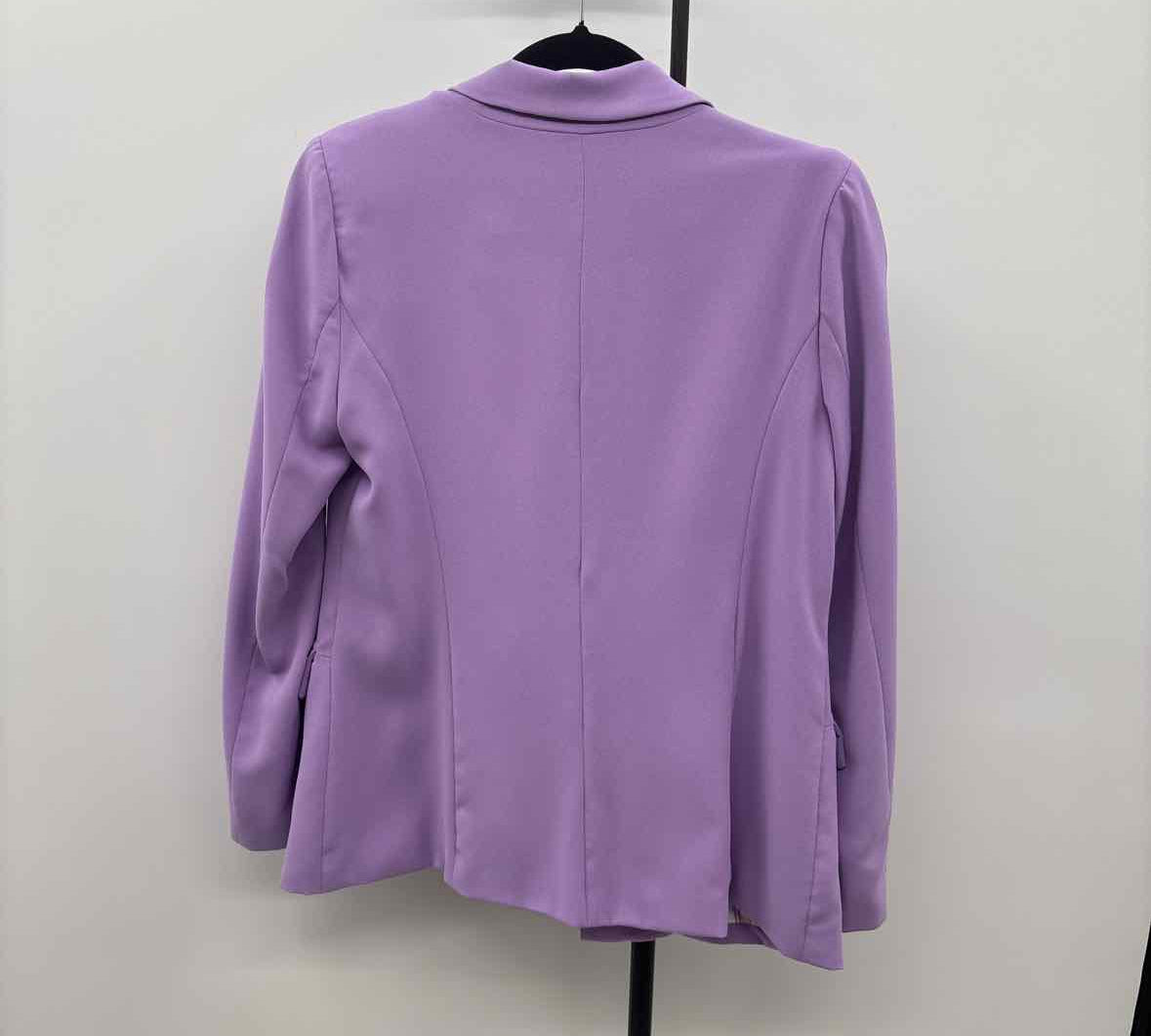 Skies Are Blue Women's Size S Lilac Solid Jacket