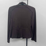 Anne Klein Women's Size S Brown Solid Jacket