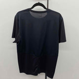 Under Armour Men's Size L Black Solid Short Sleeve Shirt