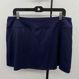 Tommy Bahama Women's Size 16 Navy Solid Skirt