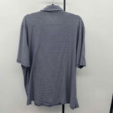 Vineyard Vines Men's Size 2XL Navy Striped Short Sleeve Shirt